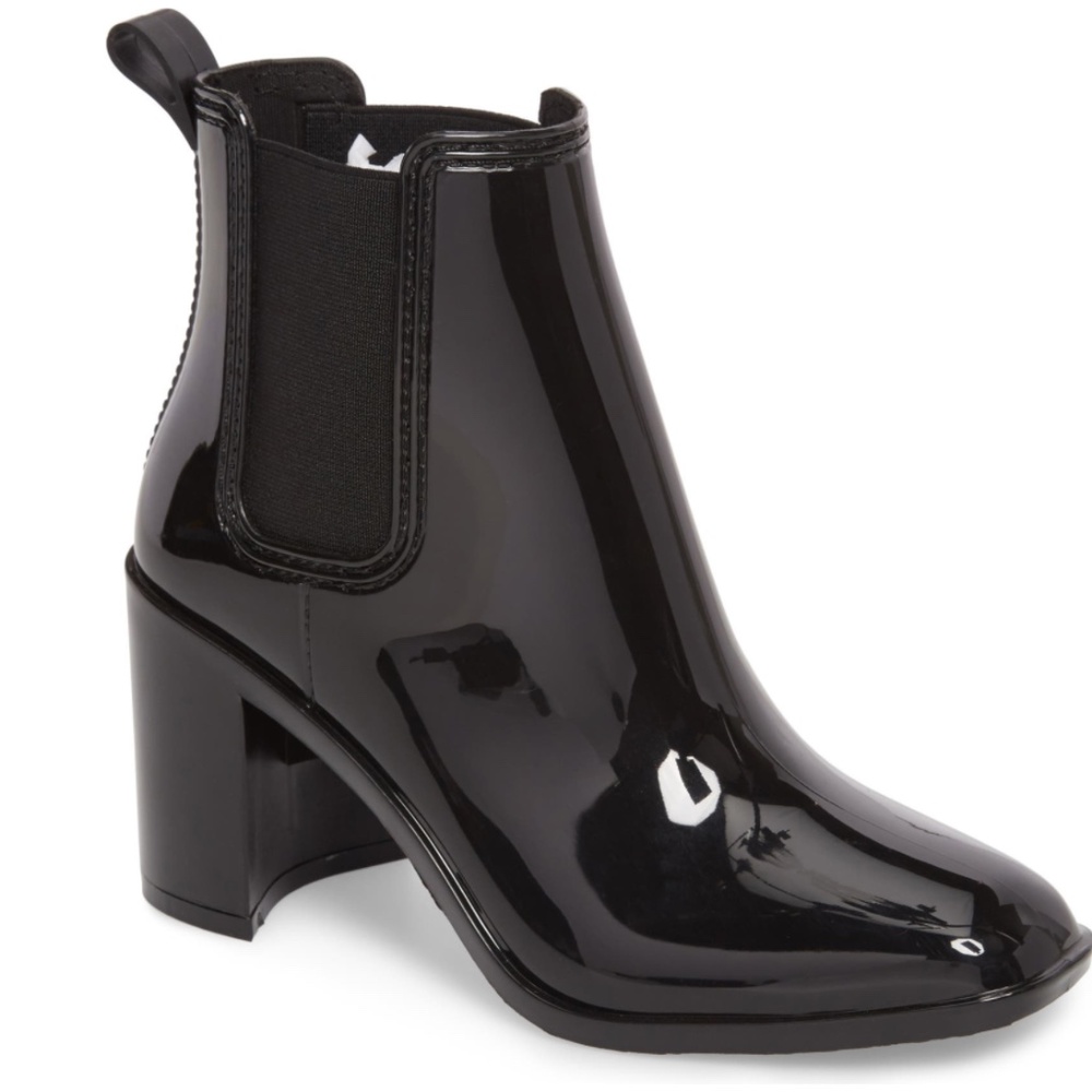 Jeffery Campbell "Hurricane" Rain Boot Sz 10